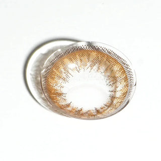 EyeCandys Pink Label Grang Big Brown prescription contact lenses offer a bold, natural brown hue with an enlarging effect. These lenses enhance dark eyes with a rich, warm tone, providing a striking and realistic look. Perfect for daily wear, they come in various prescriptions, offering both comfort and style for those seeking an eye-catching color upgrade.