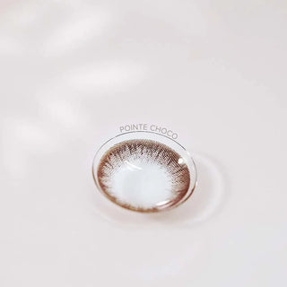 EyeCandys Pink Label Pointe Choco Colored Contacts Circle Lenses - EyeCandys