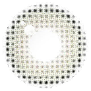 Design of the Sage Green colour contact lens from Eyecandys on a white background, showing the pixel detail.