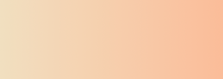 A soft gradient background transitioning from light cream on the left to pale peach on the right.