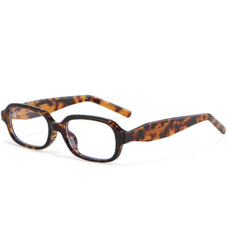 EyeCandys Side Eye rectangular full-frame reading glasses, 52-19-145 measurements, modern minimalist design