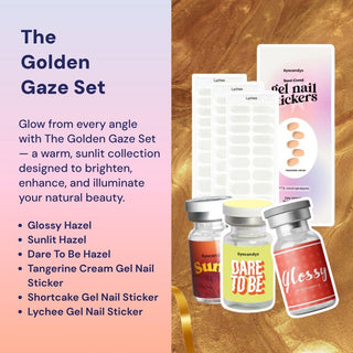 The Golden Gaze Set (For Enhancing Brown Eyes) - EyeCandys