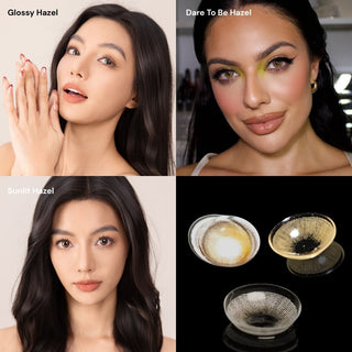 The Golden Gaze Set (For Enhancing Brown Eyes) - EyeCandys