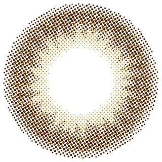 Design of the Topards 1-Day Date Topaz (10pk) prescription coloured contact lens from Eyecandys on a white background, showing the fine pixel detail and enlarging limbal ring.