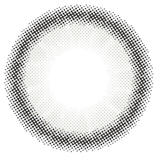 Design of the Topards 1-Day Grege Quartz (10pk) prescription coloured contact lens from Eyecandys on a white background, showing the fine pixel detail and enlarging limbal ring.