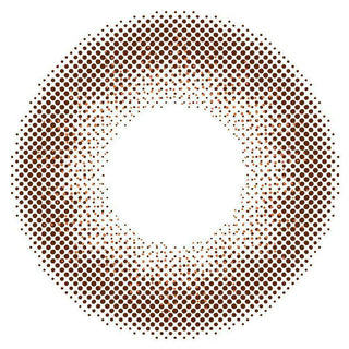 Design of the Topards 1-Day Strawberry Quartz (10pk) prescription coloured contact lens from Eyecandys on a white background, showing the fine pixel detail and enlarging limbal ring.