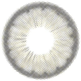 EyeCandys Pink Label Angel Pink Gray contact lens pattern design, showing iris-mimicking detail