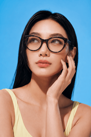 Bardot Cat Eye Tortoiseshell clear model