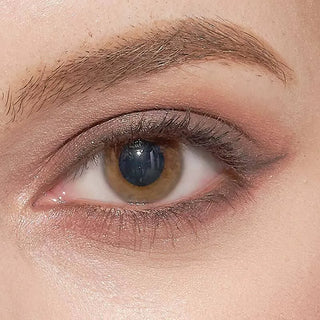 Pink Label Dewy Hazel Natural Color Contact Lens for Dark Eyes - EyeCandys