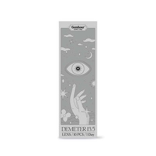 Gemhour Demeter 1-Day Pebble Grey (10pk) Color Contact Lens - EyeCandys