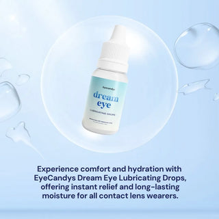 Hydrating Eyecandys Dream Eye Drops – Soothing drops for contact lens comfort and relief from dryness