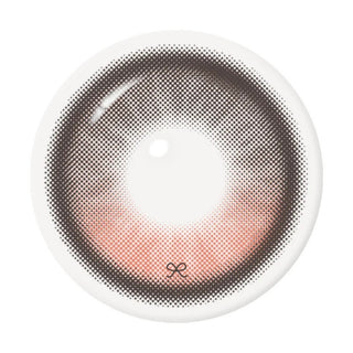 Eyecandys i-Sha Reborn Rosywood contact lens design, showing detailed pattern, natural rosywood tones, and intricate lens structure.