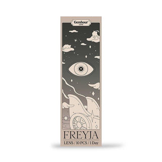Gemhour Freyja 1-Day Mood Brown (10pk) Color Contact Lens - EyeCandys
