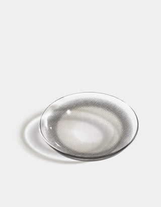 a flatlay photograph of the contact lens eyesm hugmoon muse grey in a white background montage showing the detail of the contact lens