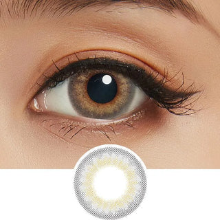 Lilmoon 1-Day Skin Grege (10pk) Color Contact Lens for Dark Eyes - Eyecandys