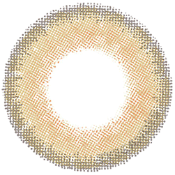 Design of the Lensrang Celinay Brown prescription colour contact lenses from Eyecandys on a white background, showing the fine pixel detail and enlarging limbal ring.