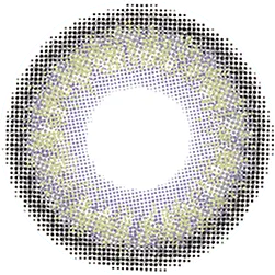 Design of the Lensrang Madeye Grey prescription colour contact lenses from Eyecandys on a white background, showing the fine pixel detail and enlarging limbal ring.