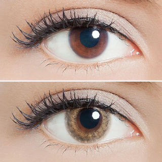 Lilmoon 1-Day Cream Beige (10pk) Color Contact Lens for Dark Eyes - Eyecandys