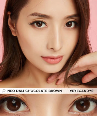 NEO Dali Chocolate Brown (Custom Toric) Color Contacts for Astigmatism - EyeCandys