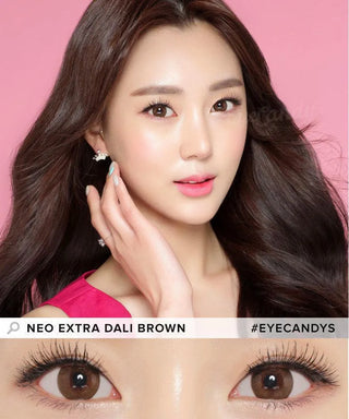 NEO Extra Dali Brown (Custom Toric) Color Contacts for Astigmatism - EyeCandys