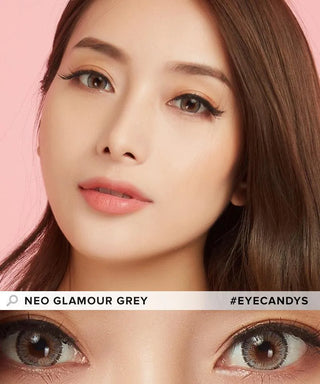 NEO Glamour Grey (Custom Toric) Color Contacts for Astigmatism - EyeCandys