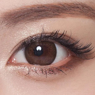 NEO Monthly Extra Dali Brown Color Contact Lens - EyeCandys