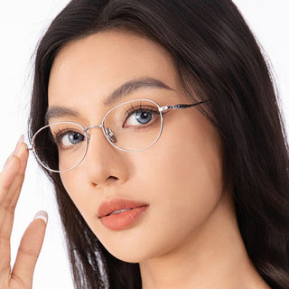 Zephyr Slim Oval Glasses