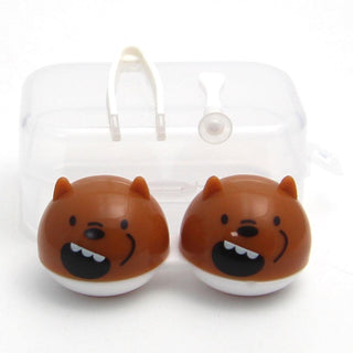 Cute Contact Lens Case and Applicator Set