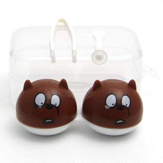 Cute Contact Lens Case and Applicator Set