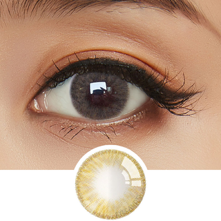 EyeCandys Whimsy Brown Color Contact Lens for Dark Eyes - Eyecandys