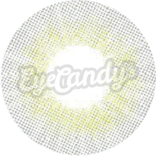 Close up detailed view of a grey blended contact lens pattern showing radial striations designed to transition seamlessly into naturally dark or light eyes