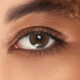 Innovision Elite II: 3-tone Brown Natural Color Contact Lens for Dark Eyes - EyeCandys