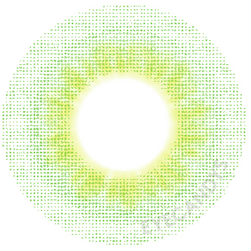 Innovision Elite II: 3-tone Green Natural Color Contact Lens for Dark Eyes - EyeCandys