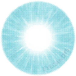 Innovision Fantasy V: 1-tone Blue colored contacts lens for dark eyes - EyeCandys