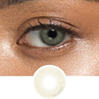 Innovision Fantasy V: 1-tone Crystal colored contacts lens for dark eyes - EyeCandys