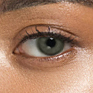 Innovision Fantasy V: 1-tone Jade colored contacts lens for dark eyes - EyeCandys