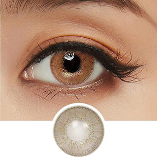 Innovision Luxury Brown Natural Color Contact Lens for Dark Eyes - EyeCandys