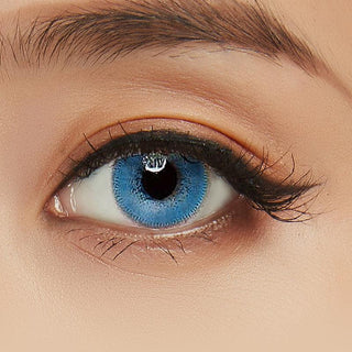 Innovision Luxury Sapphire Natural Color Contact Lens for Dark Eyes - EyeCandys