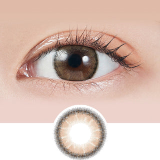 Molak Dazzle Beige (10pk) Colored Contacts Circle Lenses - EyeCandys