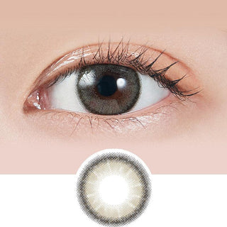Molak Dazzle Grey (10pk) Colored Contacts Circle Lenses - EyeCandys