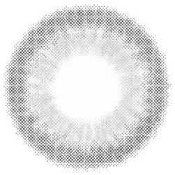 Design file of the sugarlook Grey contact lens by EyeCandys on white background.