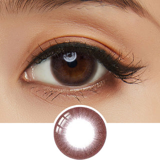 NEO Dali Premium Brown Colored Contacts Circle Lenses - EyeCandys