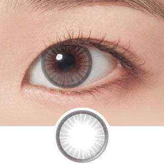 NEO Neoism Chic Grey (50pk) Colored Contacts Circle Lenses - EyeCandys