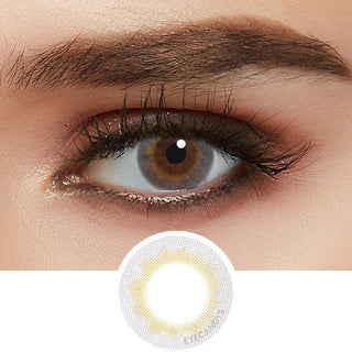 N's Collection Cider Grey (10pk) Natural Color Contact Lens for Dark Eyes - EyeCandys