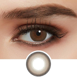 N's Collection Hot Chocolate (10pk) Colored Contacts Circle Lenses - EyeCandys