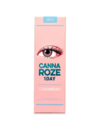 i-DOL Canna Roze Daily 1-Day Beige Brown (10pk) Natural Color Contact Lens for Dark Eyes - EyeCandys