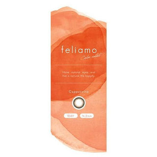 Feliamo 1-Day Cappuccino (10pk) Colored Contacts Circle Lenses - EyeCandys