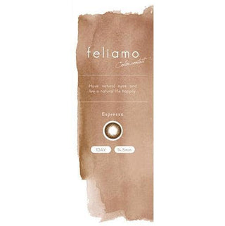 Feliamo 1-Day Espresso (10pk) Colored Contacts Circle Lenses - EyeCandys