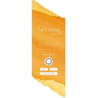 Feliamo 1-Day Sheer Black (10pk) Colored Contacts Circle Lenses - EyeCandys