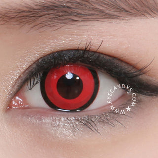 GEO Animation Red Manson Color Contact Lens - EyeCandys